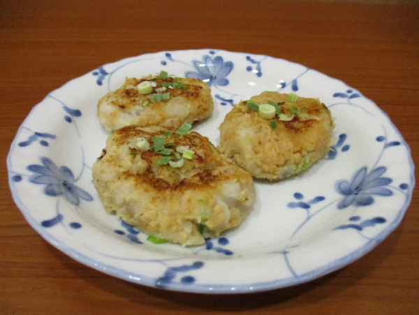 里いもの小判焼き
